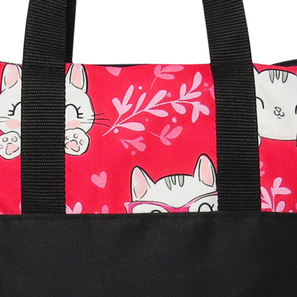 Lunch bag Gata con lentes