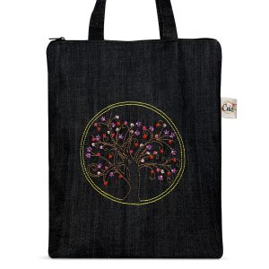 Totebag Bordada a mano Árbol de la Vida