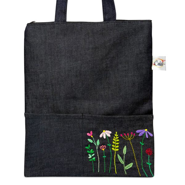 Totebag Bordada a mano Rose