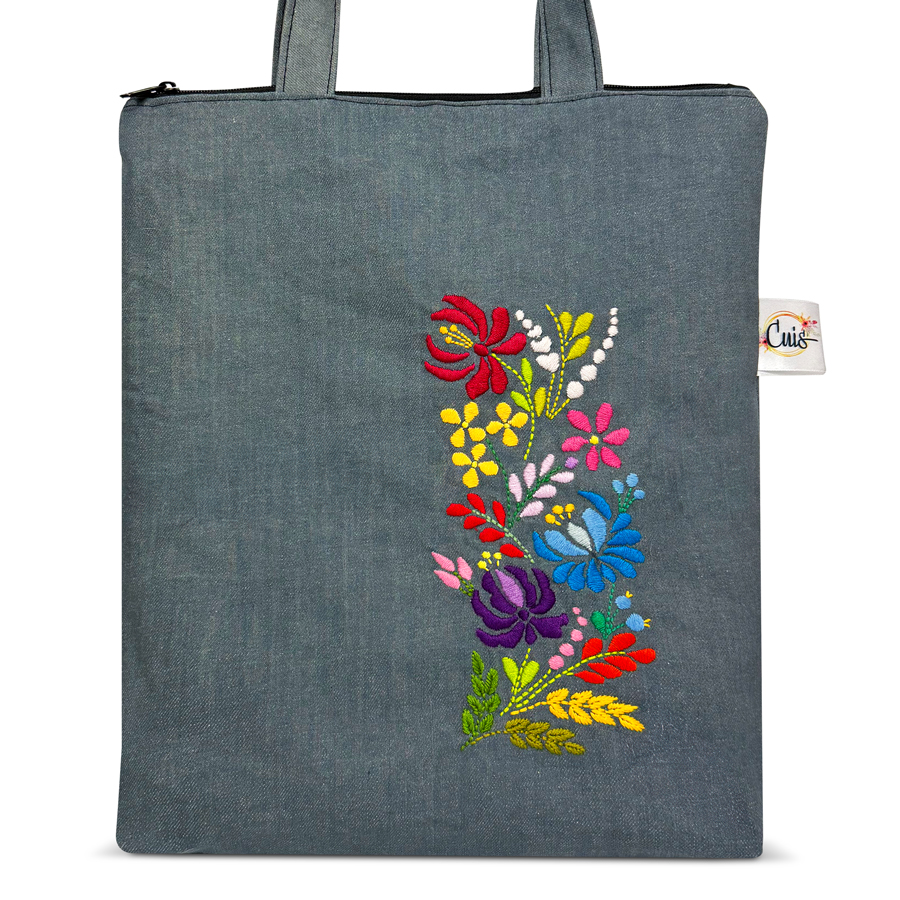 Bolsa Bordada a mano Enredadera