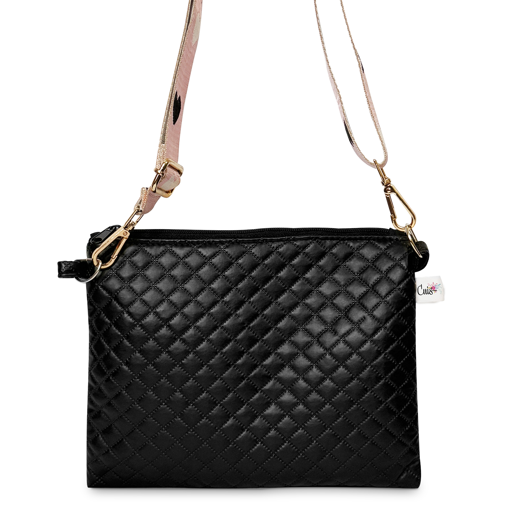 Cartera Bomber Negra - Imagen 3