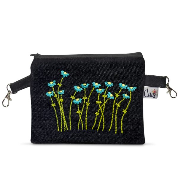 Cangurera Bordada a verde