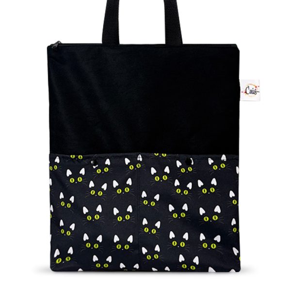 Totebag Gatos Negros Mai