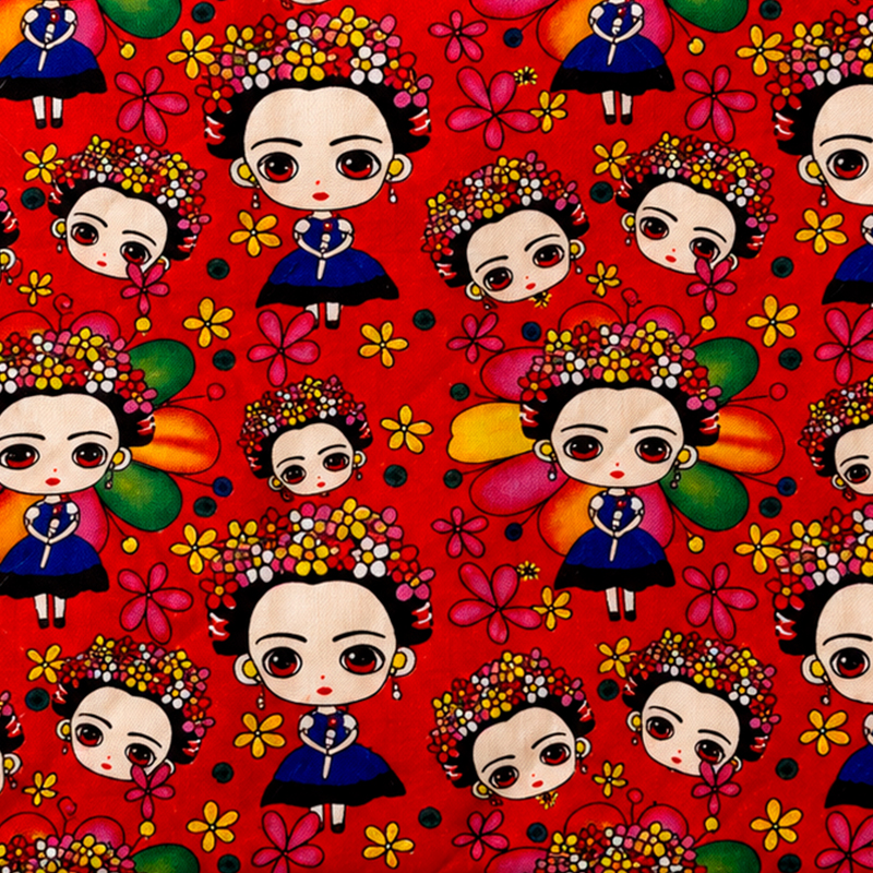 Funda notebook Frida – Color Rojo - Imagen 3