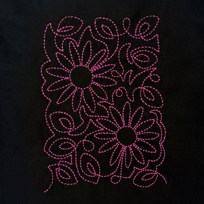 Totebag Negra Margarita