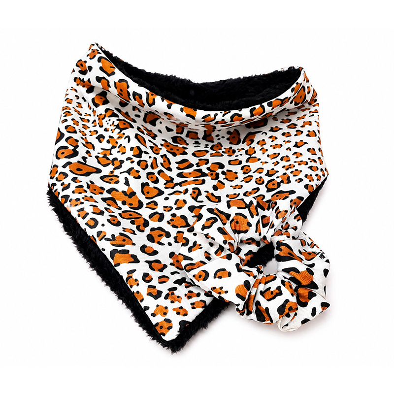 Bandana + Scrunchie Animal Print