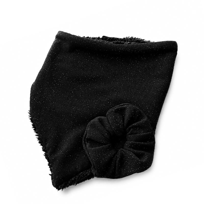 Bandana + Scrunchie Negra