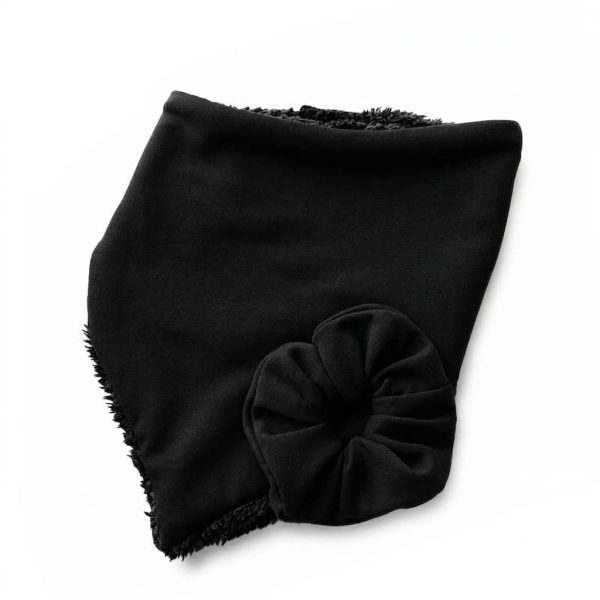 Bandana + Scrunchie Negra