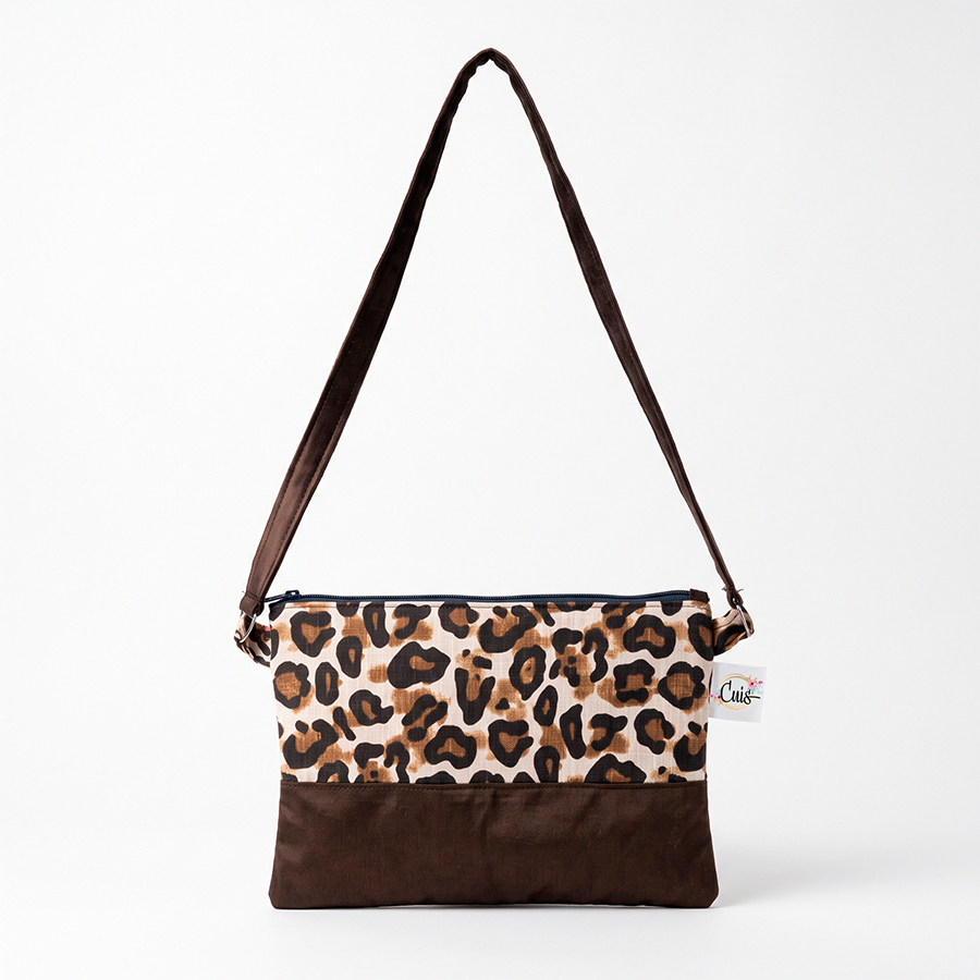 Cartera Bandolera Bi-Color Animal Print